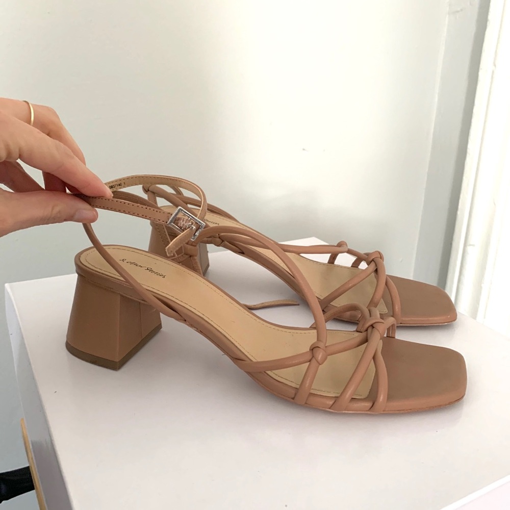 & Other Stories Strappy Block Sandals